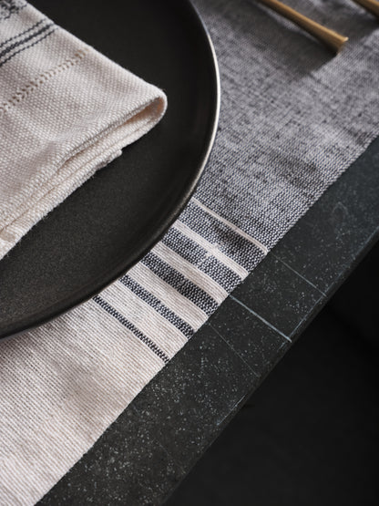 La Base – Charcoal Handwoven Placemat